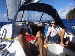 Surman brothers relaxing