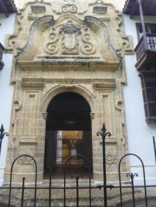 Museum entrance Cartegena style