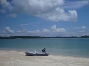 view from "disappearing island" with Baringo in distance