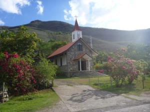 red roof church