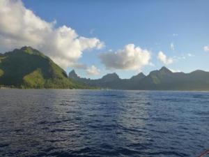mountains of Moorea