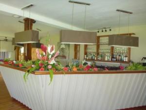 Flowers in Raiatea Lodge