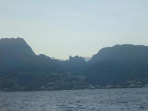 dawn arrival papeete