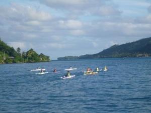 piroques race passing us by.