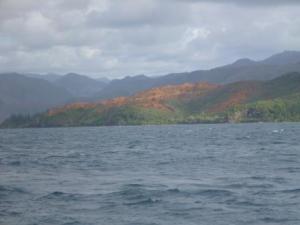New Caledonia east coast