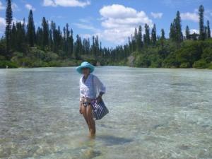 en route to piscine naturelle